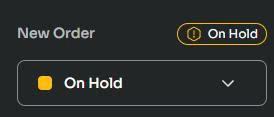 Messaging interface with vendor